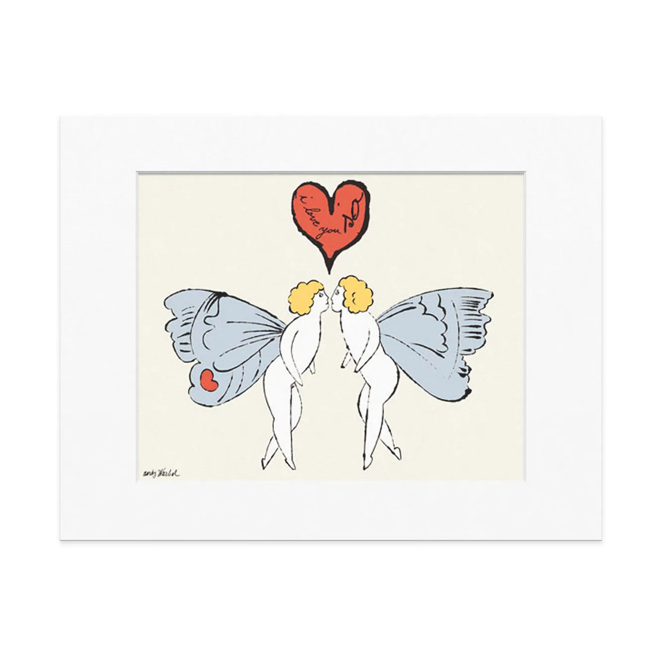 Andy Warhol: I Love You So Print