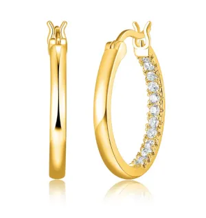 CZ Hoop Earrings