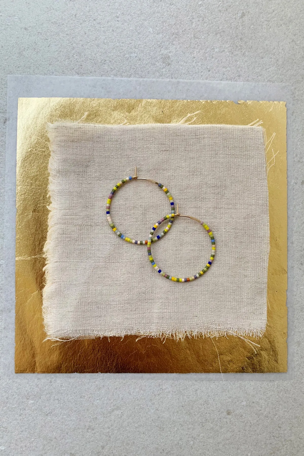 Letting Go Earrings, Perennial - Small