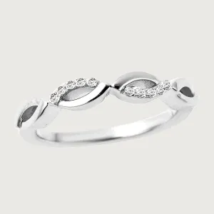 Molto Diamond Link Ring
