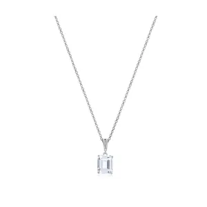 Radiant Solitaire Necklace