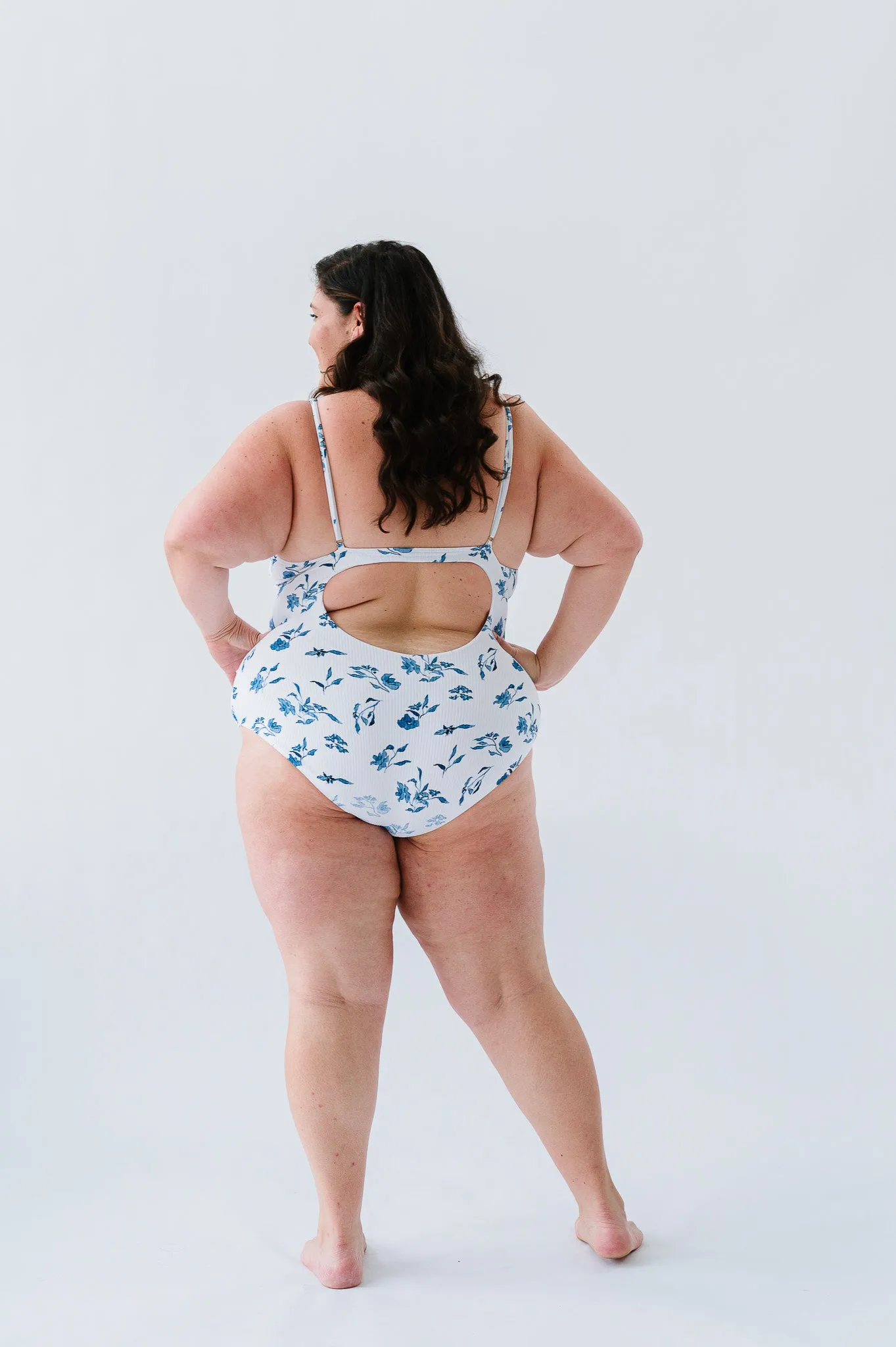 Shoreline One Piece | Ocean Blue Floral